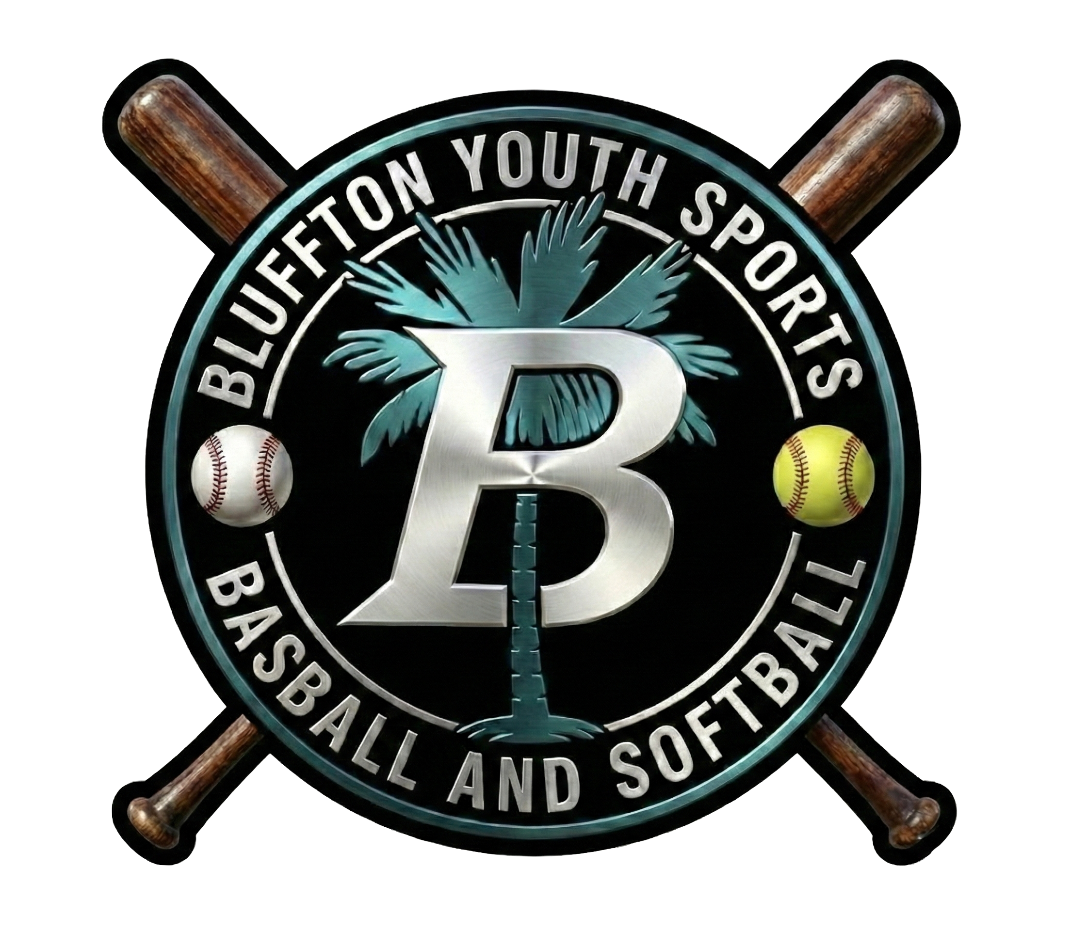 Bluffton Youth Sports Logo Left